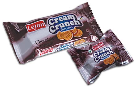 lejon cream crunch chocolate biscuit